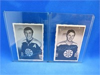 1970-71 Lot 2 Deckle Edge Hockey Cards Esposito