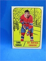 1967-68 Topps Canada Carol Vadnais #9 NM Card