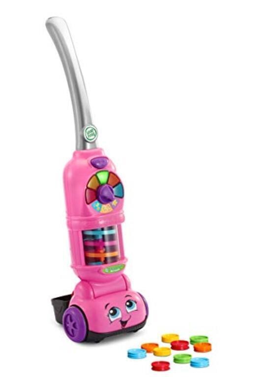 LeapFrog Pick Up & Count Vacuum, Pink - English