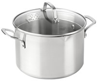 Stainless Steel Cookware, Stock Pot, 6-quart