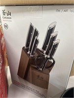 Cangshan Knife Set with Wooden Block