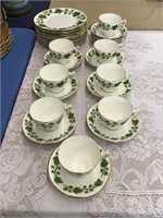 Royal Victoria China Tea Cups Saucers and Desert