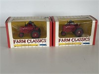 2 ERTL Farm Classics Farmell M-TA Tractors Toys