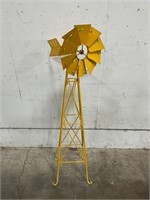 Yellow Metal Windmill