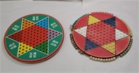 2 Chinese checker boards