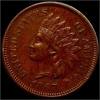 1867 Indian Head Penny UNCIRCULATED