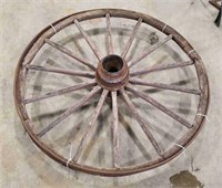 4.5' Wood wagon wheel