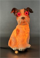 Vintage Goebel Terrier Table Light/ Scent Lamp