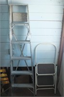 6' METAL LADDER & STEPSTOOL