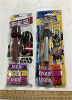 2 PEZ dispenser w/ candy - Star Wars, Justice