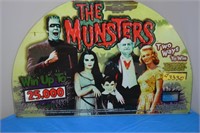 2 "MUNSTERS" COLLECTORS GLASS PLATE