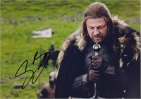Game of Thrones Photo Sean Bean Autograph