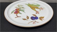 Large Worcester Evesham Serving Platter 13.5" Diam