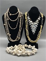 Costume Jewelry Shell Bracelets
