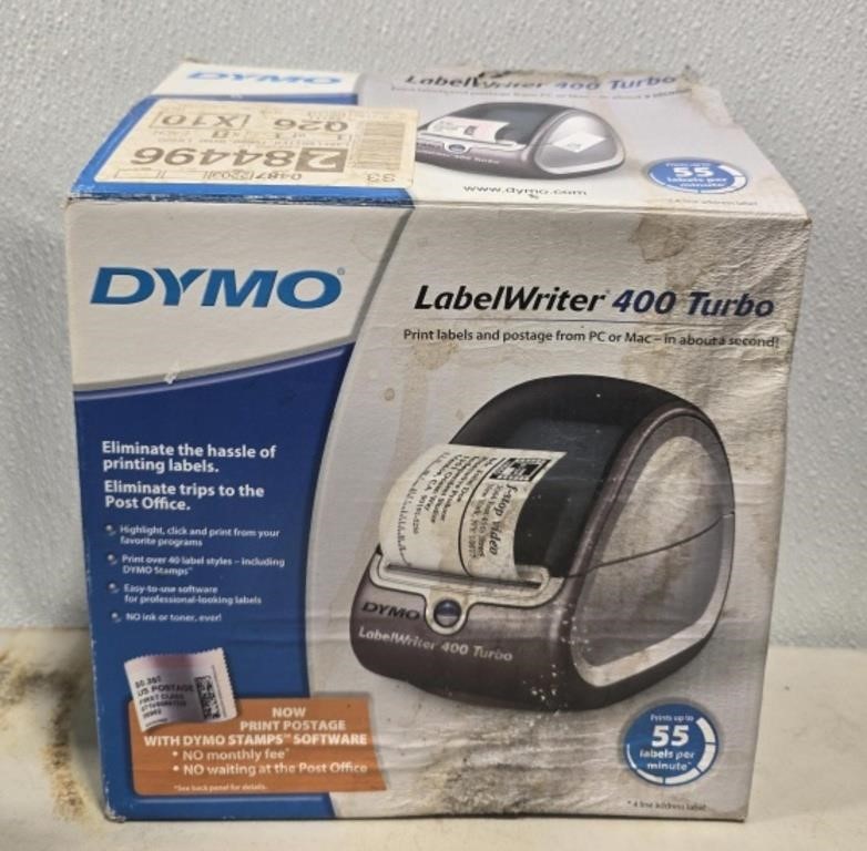Dyno LabelWriter 400 Turbo print labels