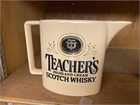 VINTAGE TEACHER'S HIGHLAND CREAM  ADV. PITCHER