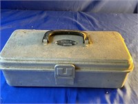 Umco Vintage Aluminum Tackle Box with Contents