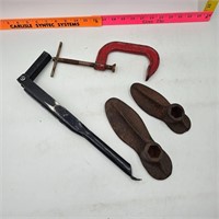 Vintage Antique Cast Iron Cobblers Shoe Repair