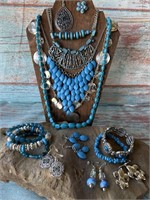Bluetiful Sky Costume Jewelry Set