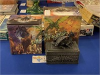 MYTHS AND LEGENDS FIGURAL BOXES