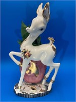 Italian Porcelain Deer Planter