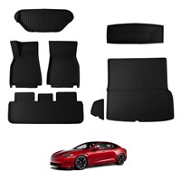 BASENOR 7PCS Floor Mats for Tesla Model S Model S