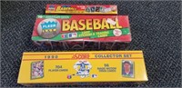 3 COLLECTOR SETS OF BASEBALL CARDS