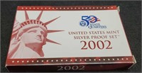 2002 Ten Coin Silver Proof Set