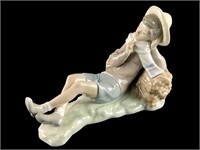 Lladro #4730 Shepherd Boy Porcelain Figurine