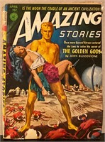 Amazing Stories April 1952 original vintage Pulp
