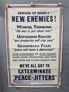 Authentic 1943 War Poster