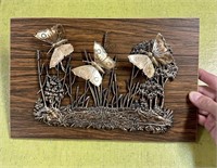 Vintage Butterfly Wall Decor - W. Germany