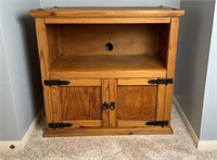 Rustic Pine TV Stand