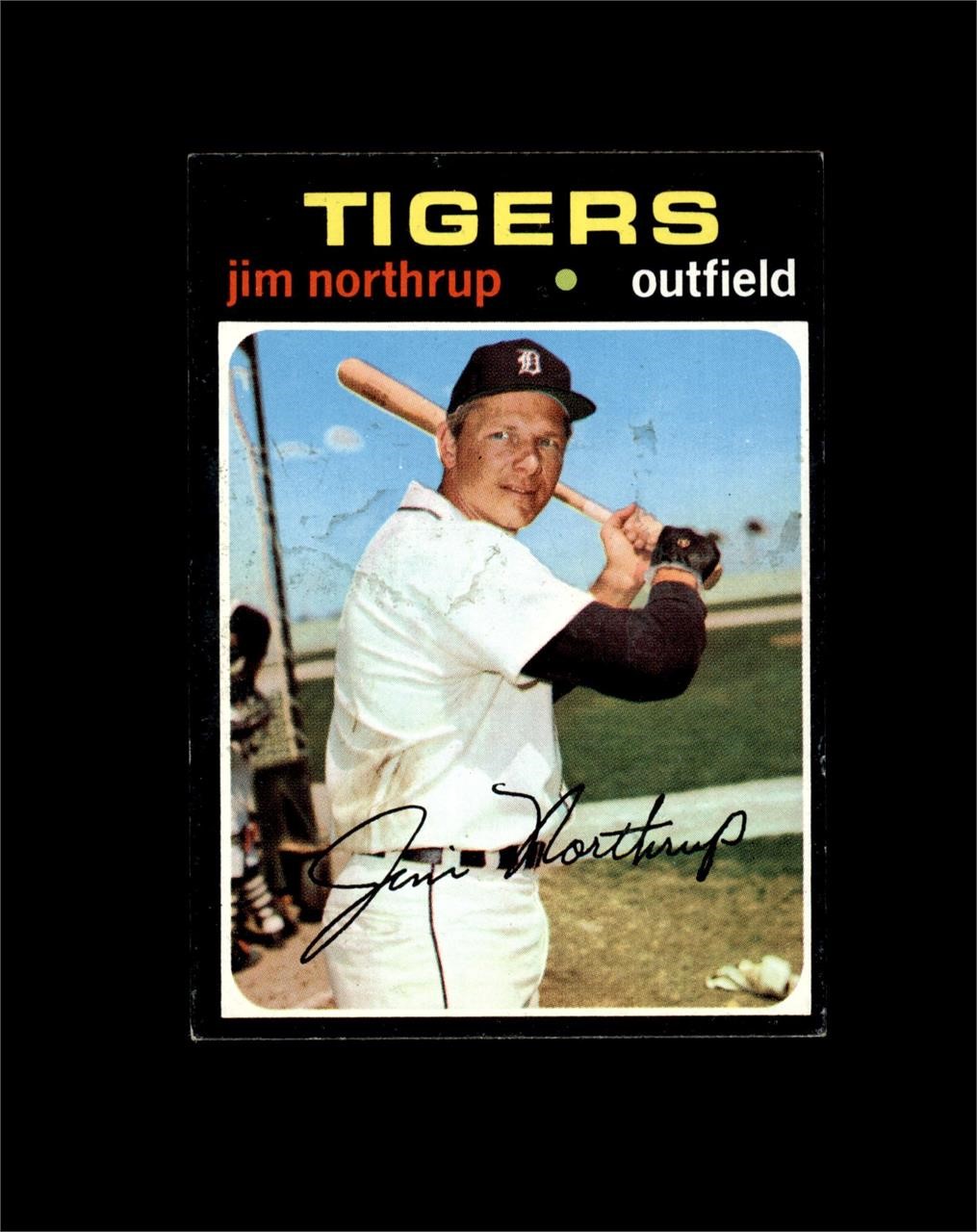 1971 Topps #265 Jim Northrup EX to EX-MT+