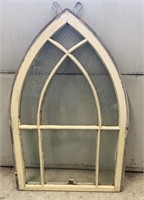 Antique Wooden Church Window- NO SHIPPING