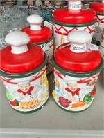 4pc Gourmet Canisters
