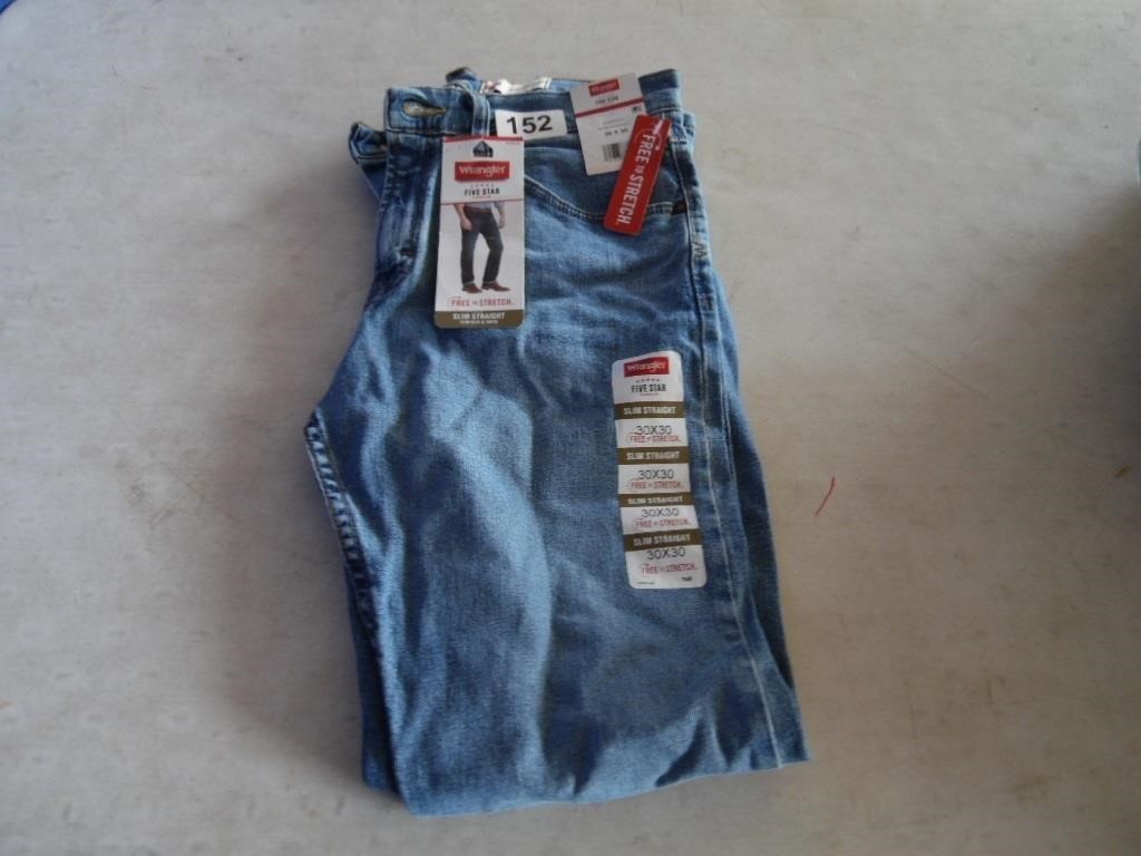 WRANGLER JEANS, 30X30, NEW WITH TAGS
