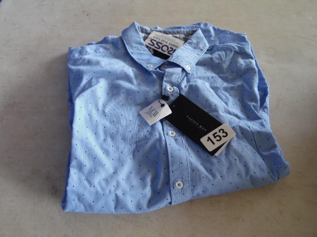 CACTUS MAN SHIRT, SIZE SMALL, NEW WITH TAGS