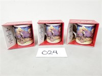 3 New Gibson Coca-Cola 16oz Coffee Mugs