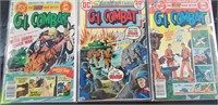 Comics- DC G.I. Combat #166, #245, #232