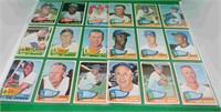18x 1965 Topps Baseball Dodgers Phillies Mets ++