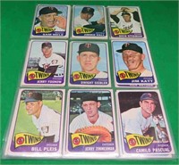 22x 1965 Topps Baseball Minnesota Twins Perry Katt