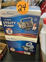 (2) 12 V Utility Pumps