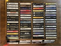 Set of Vintage Faux Wooden Cassette Tape