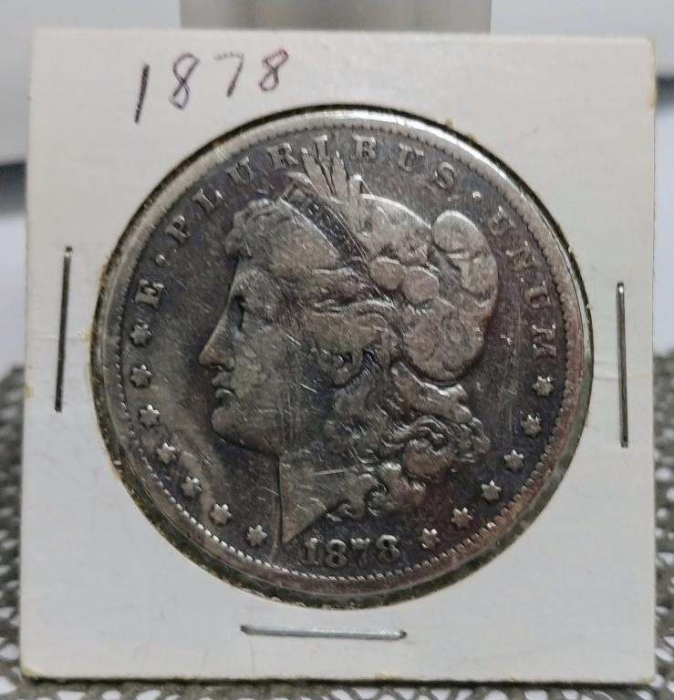 1878 MORGAN SILVER DOLLAR