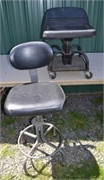 Tool Stud Whiteside adj. wheeled mechanic seat; dr