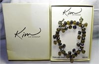 NIB Kim Rogers Swarovski Crystal Stretch Bracelet