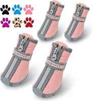 QUMY Dog Shoes for Small Dogs Boots for Hot
