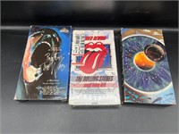 Sealed Rolling Stone VHS and Pink Floyd VHS