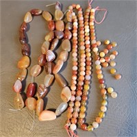 Beads - Red Agate Assortment
